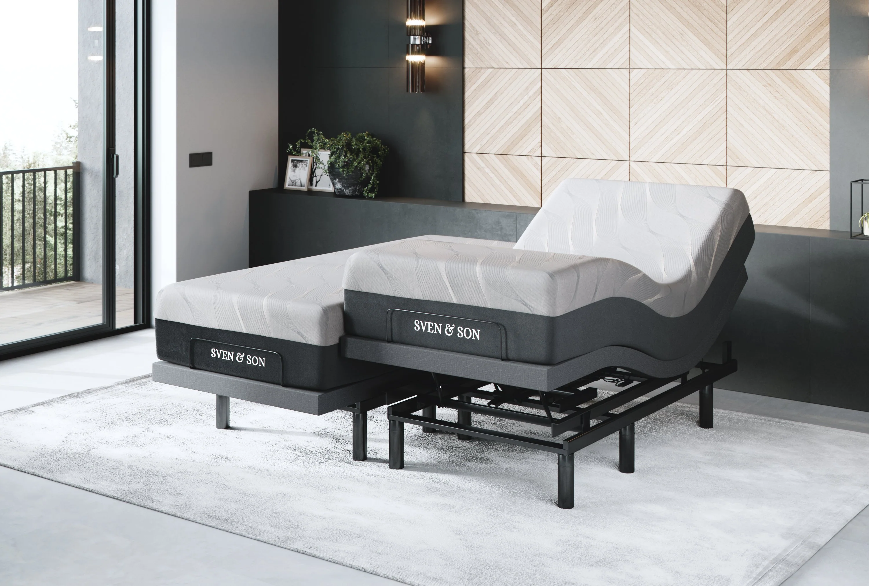 Bliss Series Adjustable Bed Frame + Choice of Mattress Bundle - Image 11