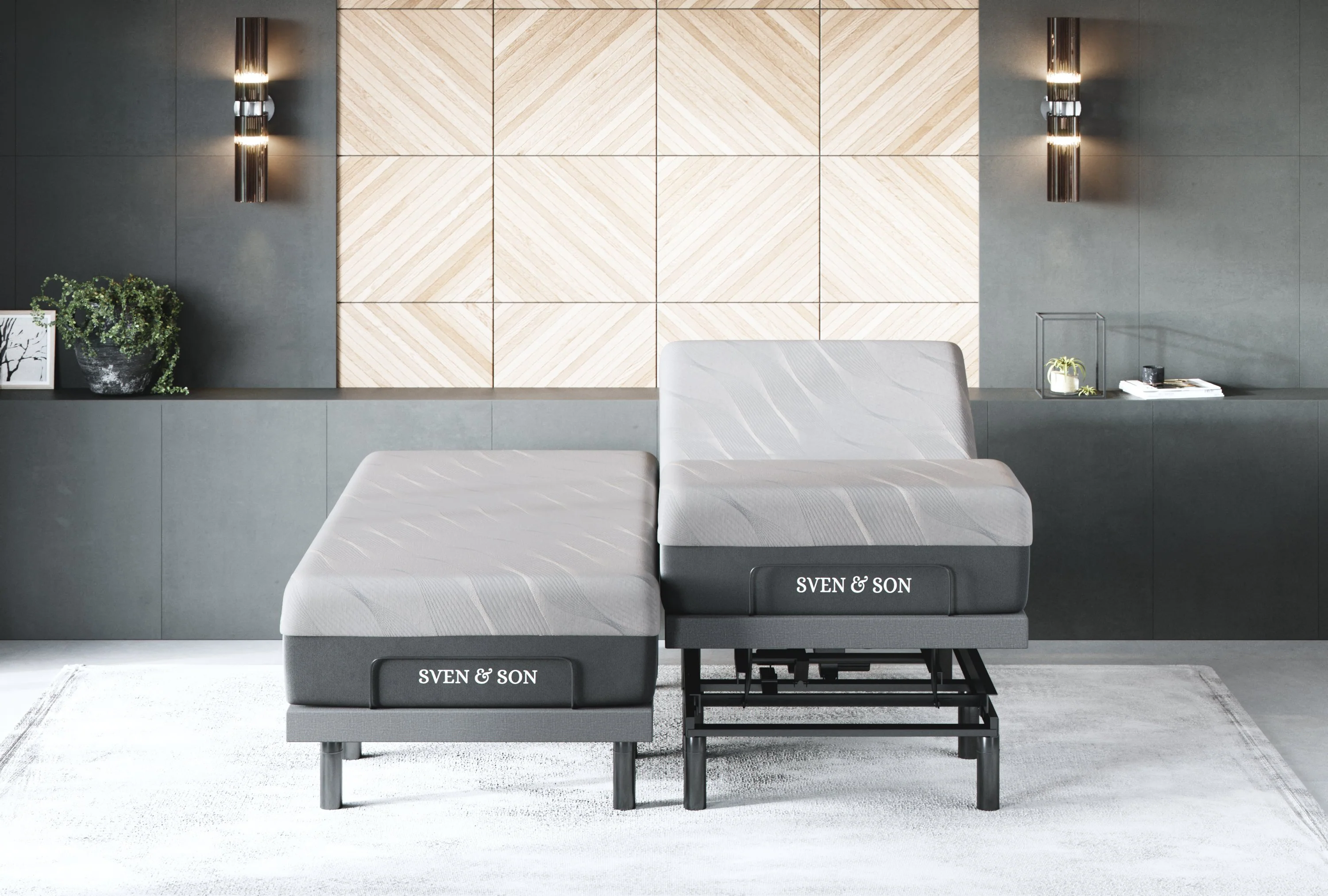Bliss Series Adjustable Bed Frame + Choice of Mattress Bundle - Image 16
