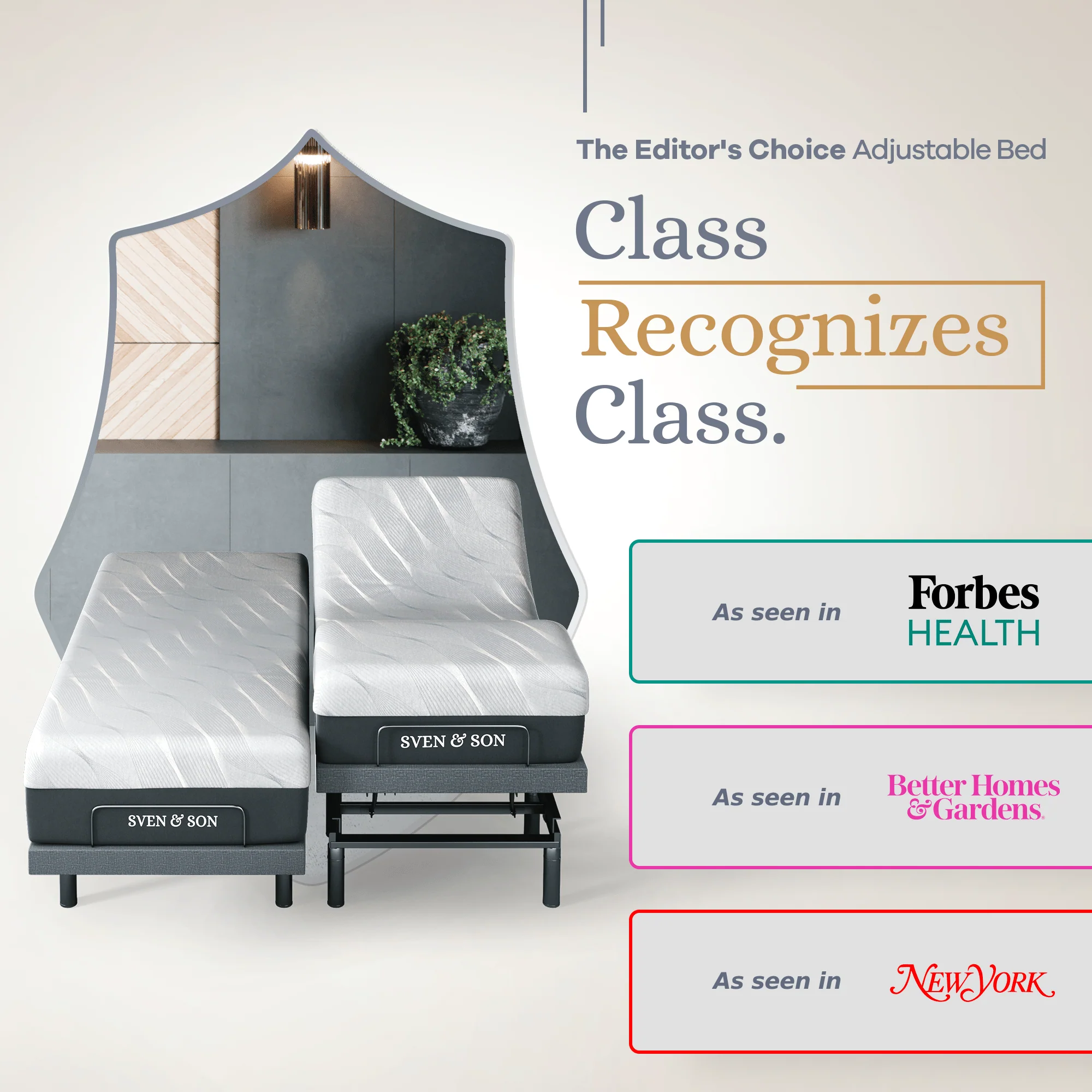 Bliss Series Adjustable Bed Frame + Choice of Mattress Bundle - Image 165
