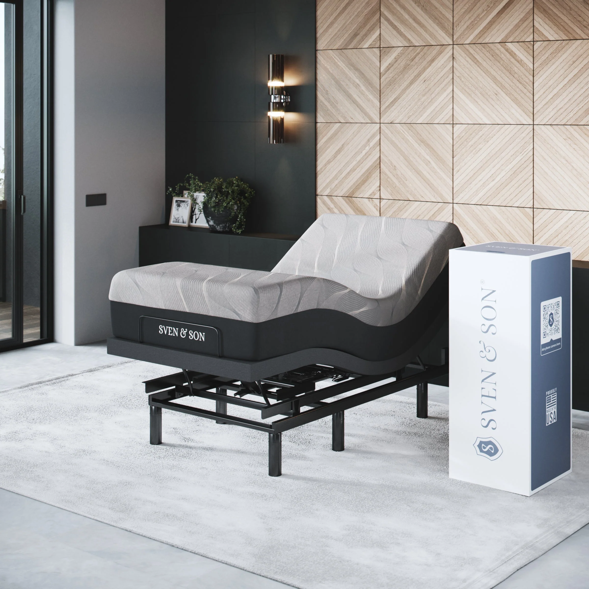 Bliss Series Adjustable Bed Frame + Choice of Mattress Bundle - Image 182