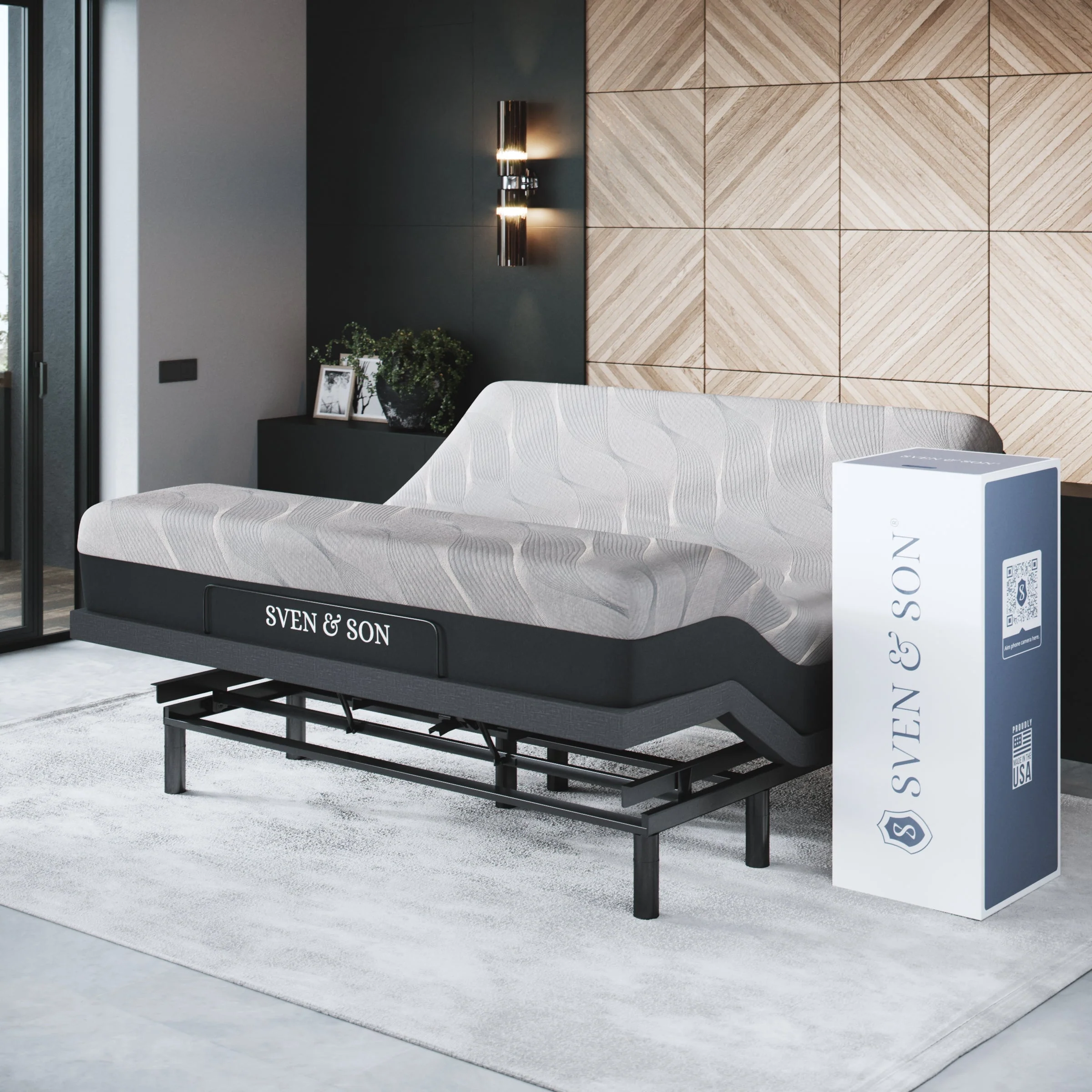 Bliss Series Adjustable Bed Frame + Choice of Mattress Bundle - Image 188