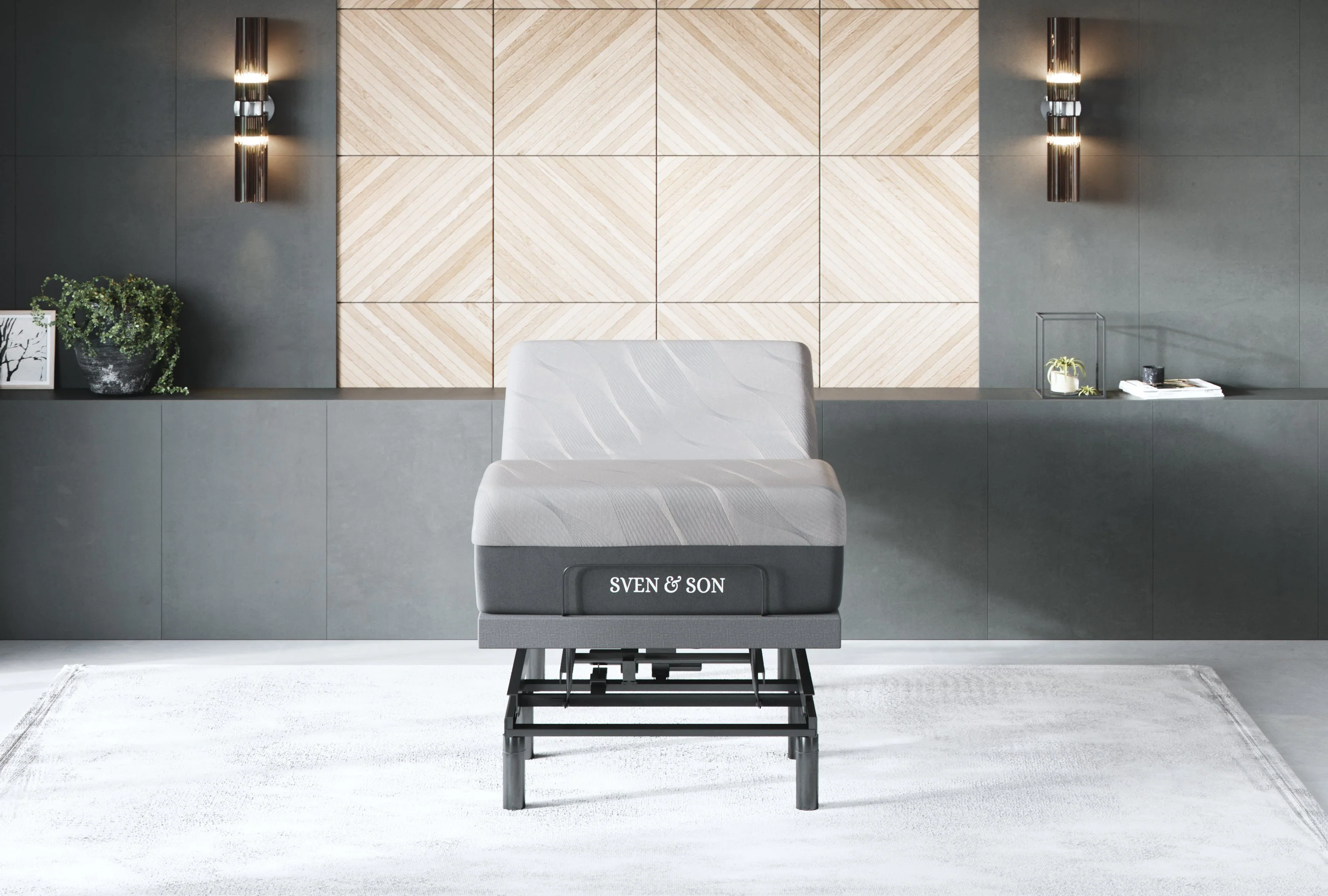 Bliss Series Adjustable Bed Frame + Choice of Mattress Bundle - Image 4