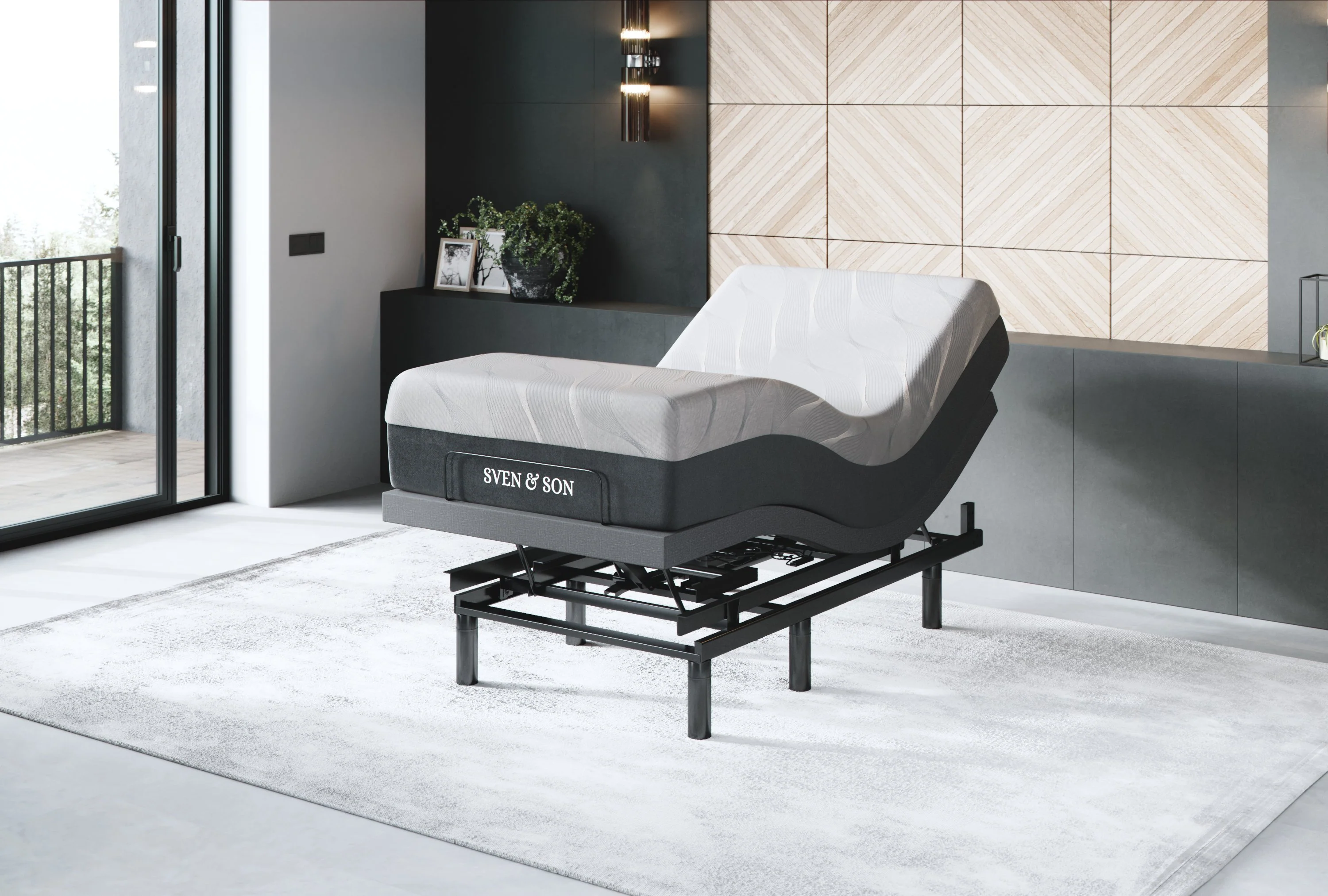 Bliss Series Adjustable Bed Frame + Choice of Mattress Bundle - Image 6