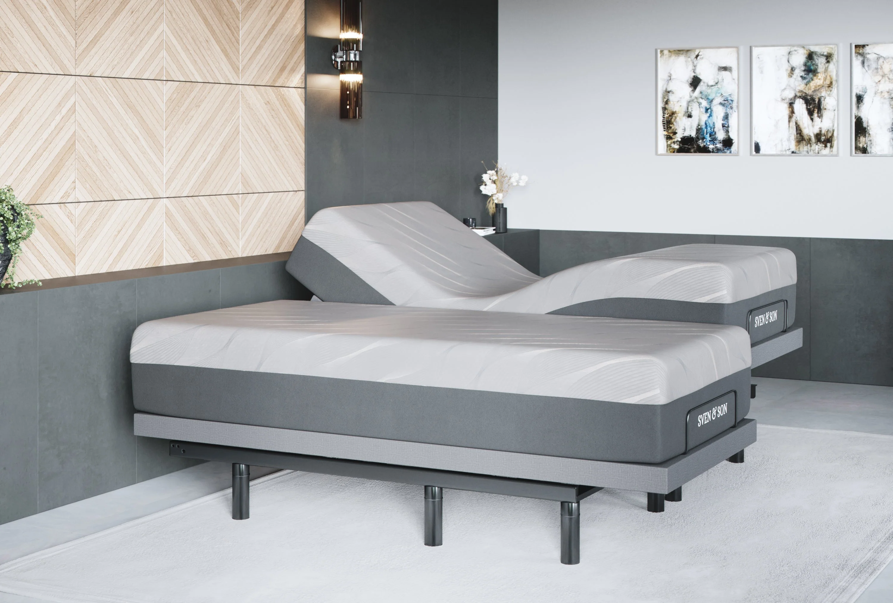 Bliss Series Adjustable Bed Frame + Choice of Mattress Bundle - Image 9