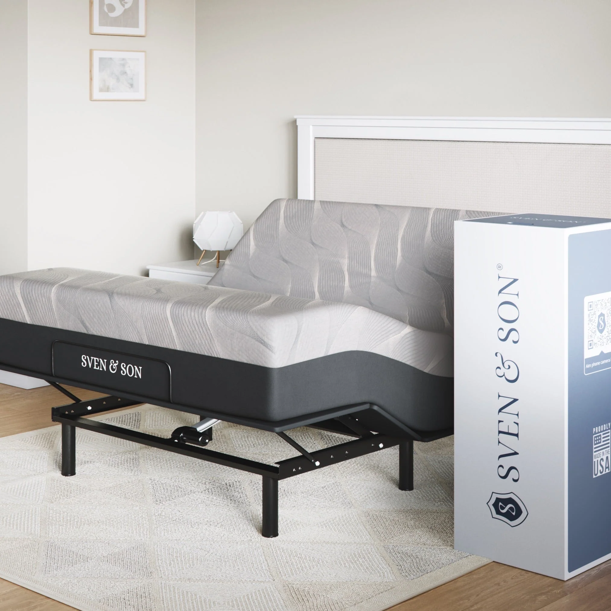 Essential Series Adjustable Bed Frame + Choice of Mattress Bundle - Image 100