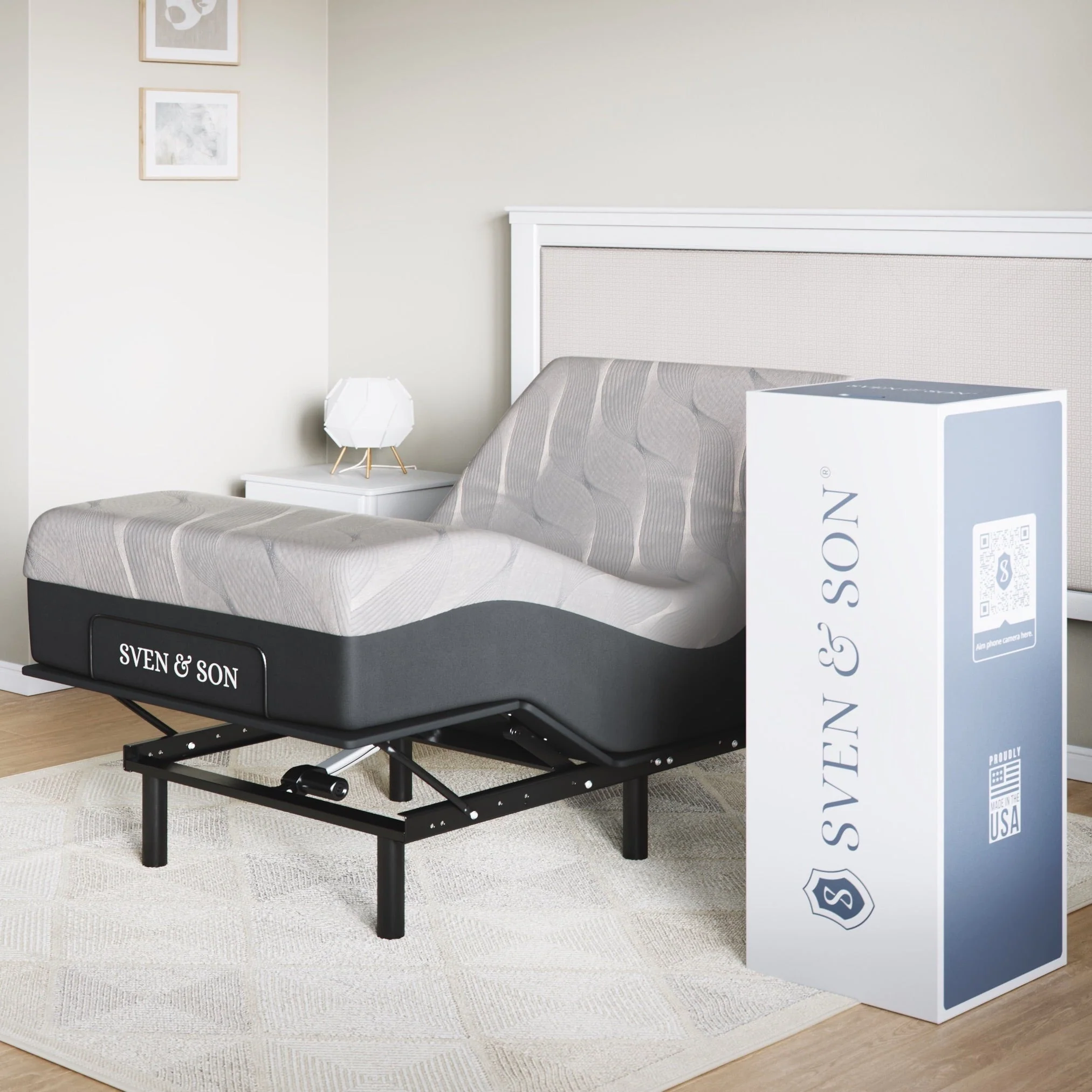 Essential Series Adjustable Bed Frame + Choice of Mattress Bundle - Image 160