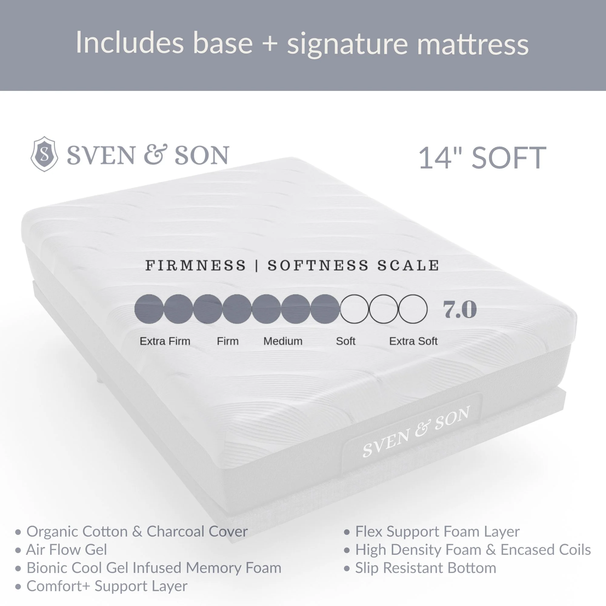Essential Series Adjustable Bed Frame + Choice of Mattress Bundle - Image 17