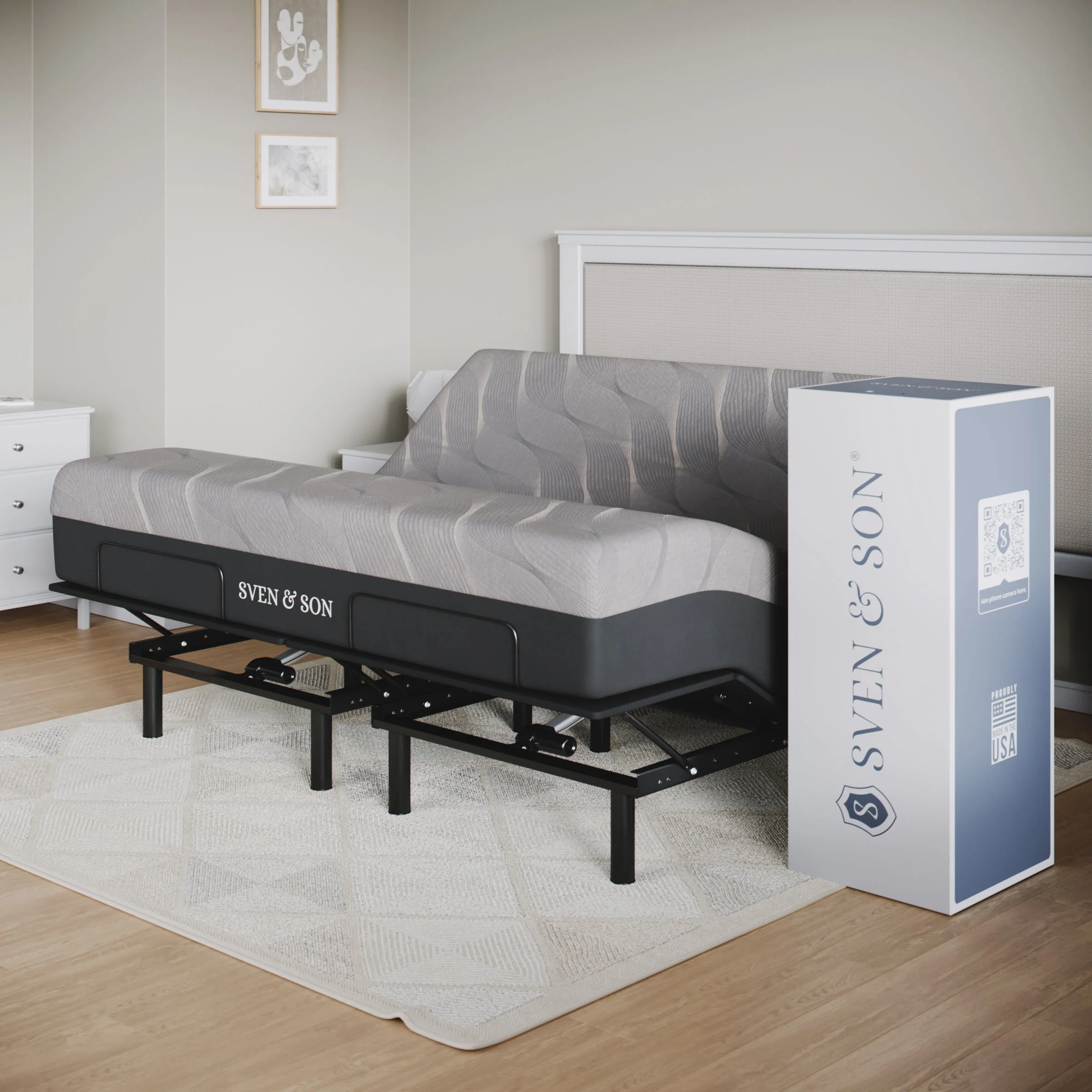 Essential Series Adjustable Bed Frame + Choice of Mattress Bundle - Image 175
