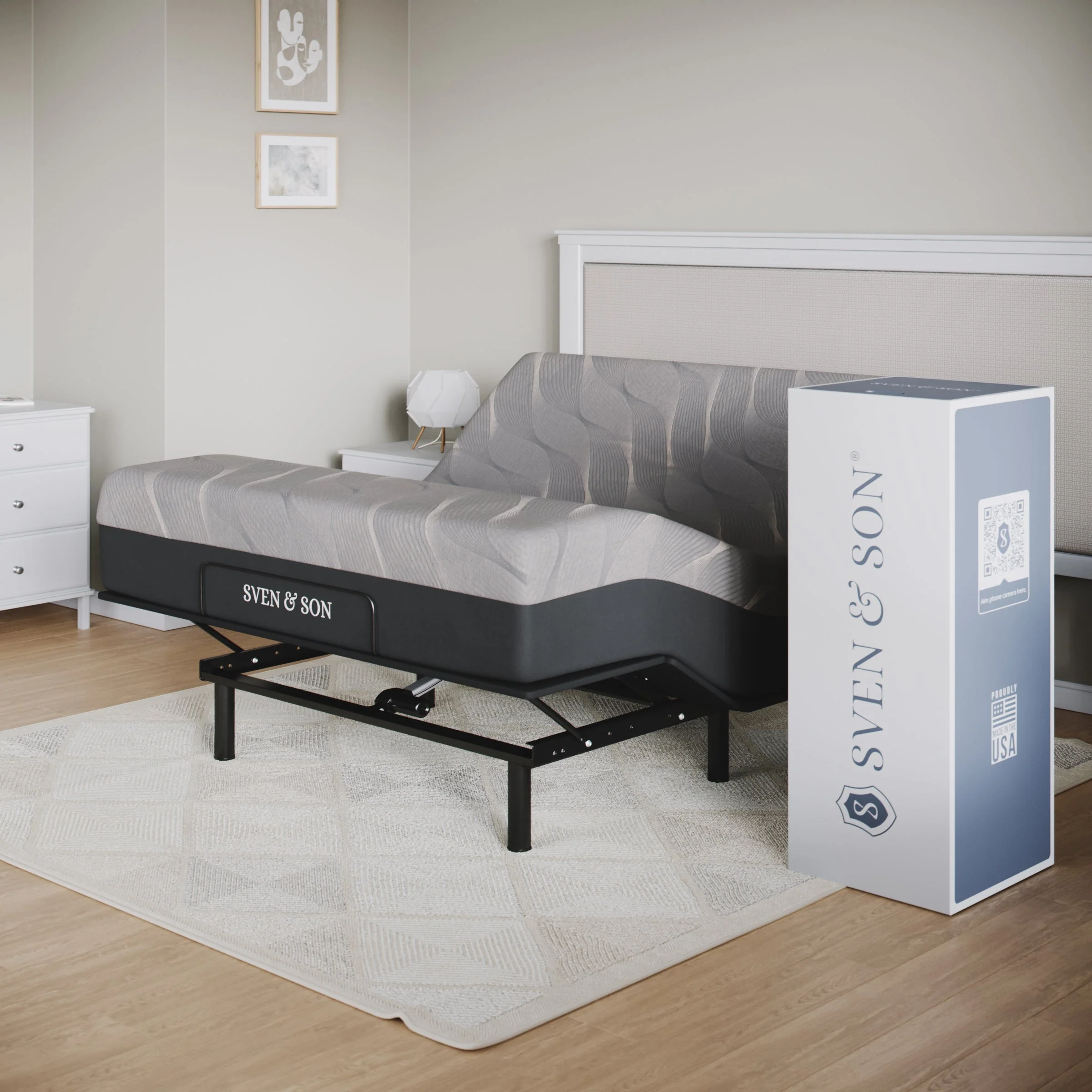 Essential Series Adjustable Bed Frame + Choice of Mattress Bundle - Image 179
