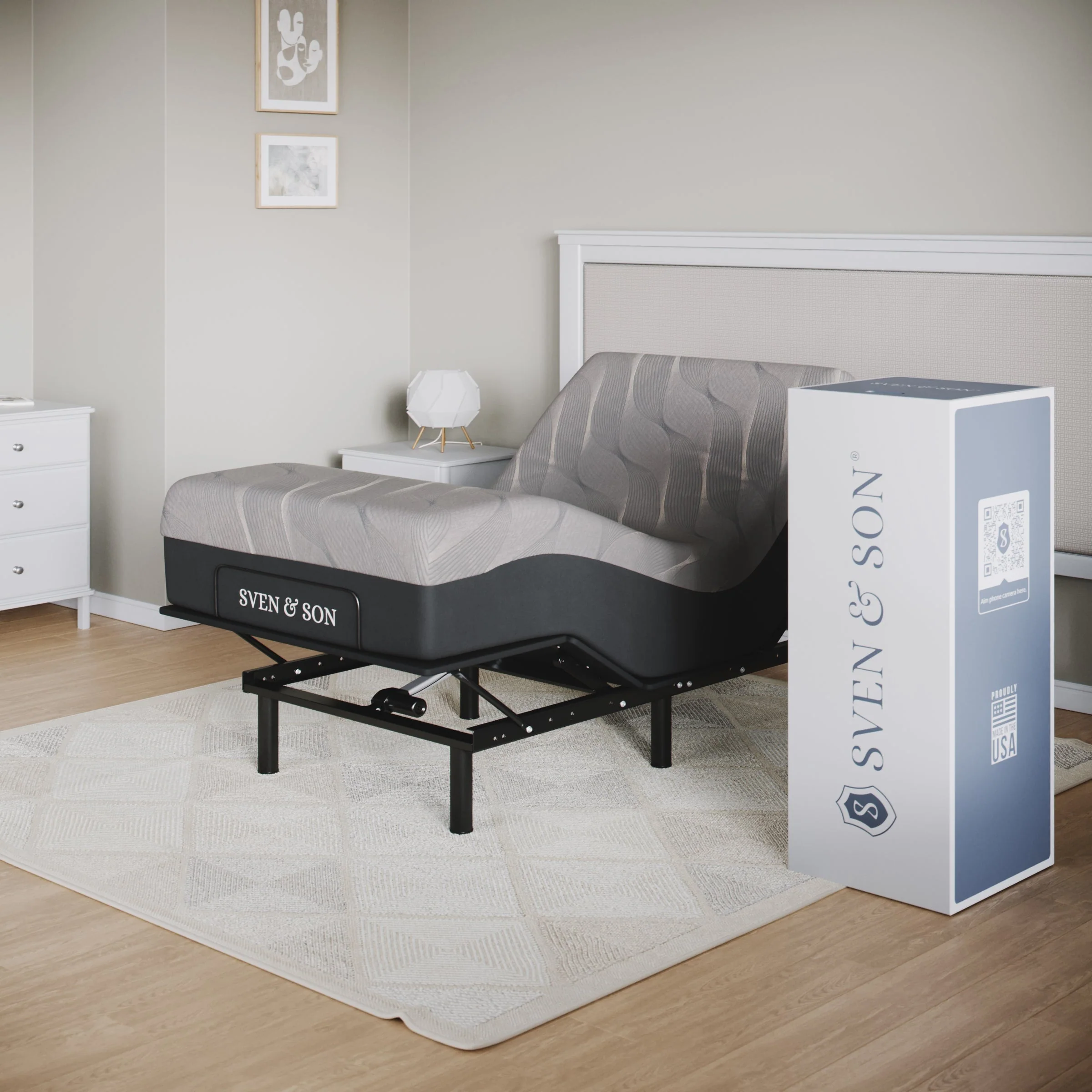 Essential Series Adjustable Bed Frame + Choice of Mattress Bundle - Image 184