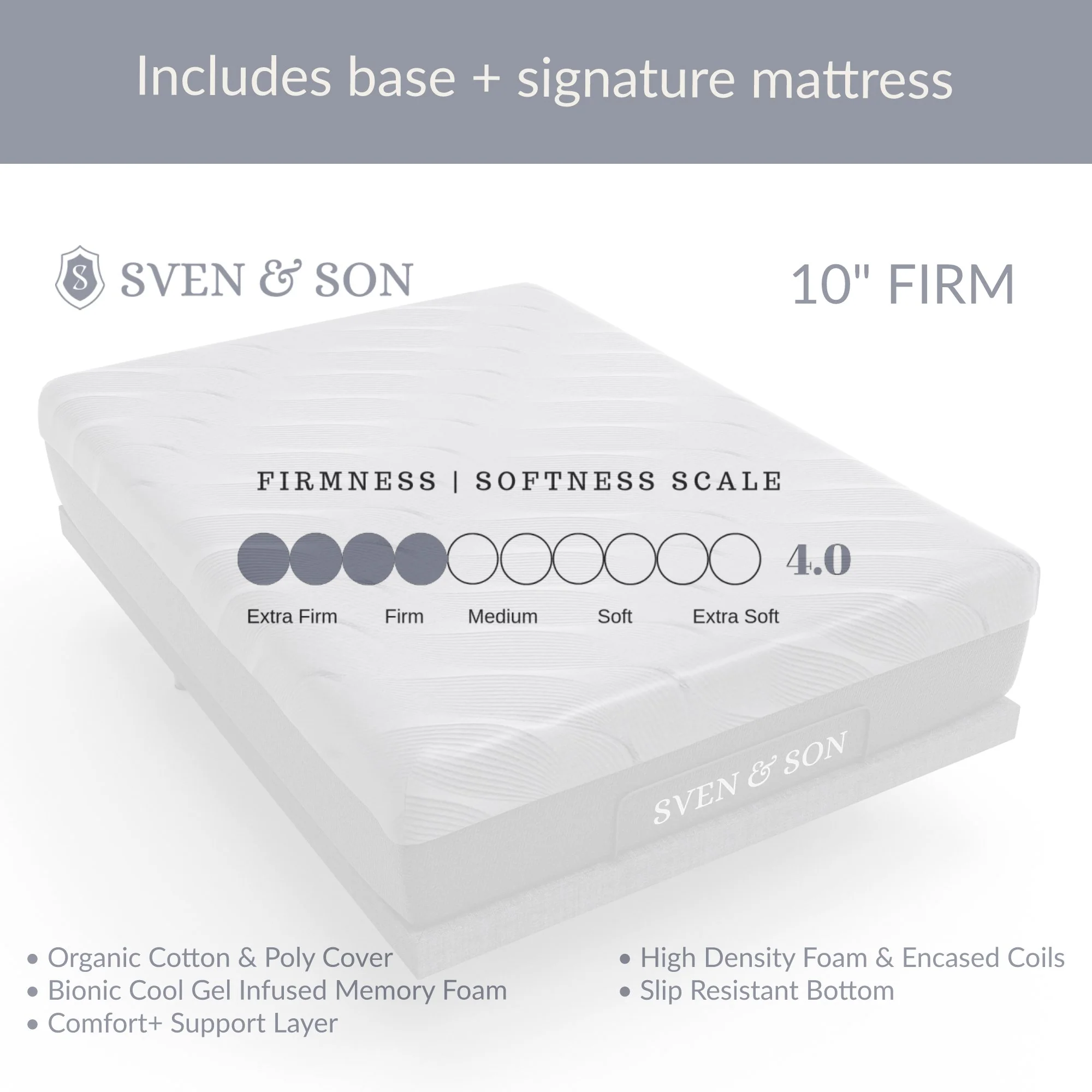 Essential Series Adjustable Bed Frame + Choice of Mattress Bundle - Image 19