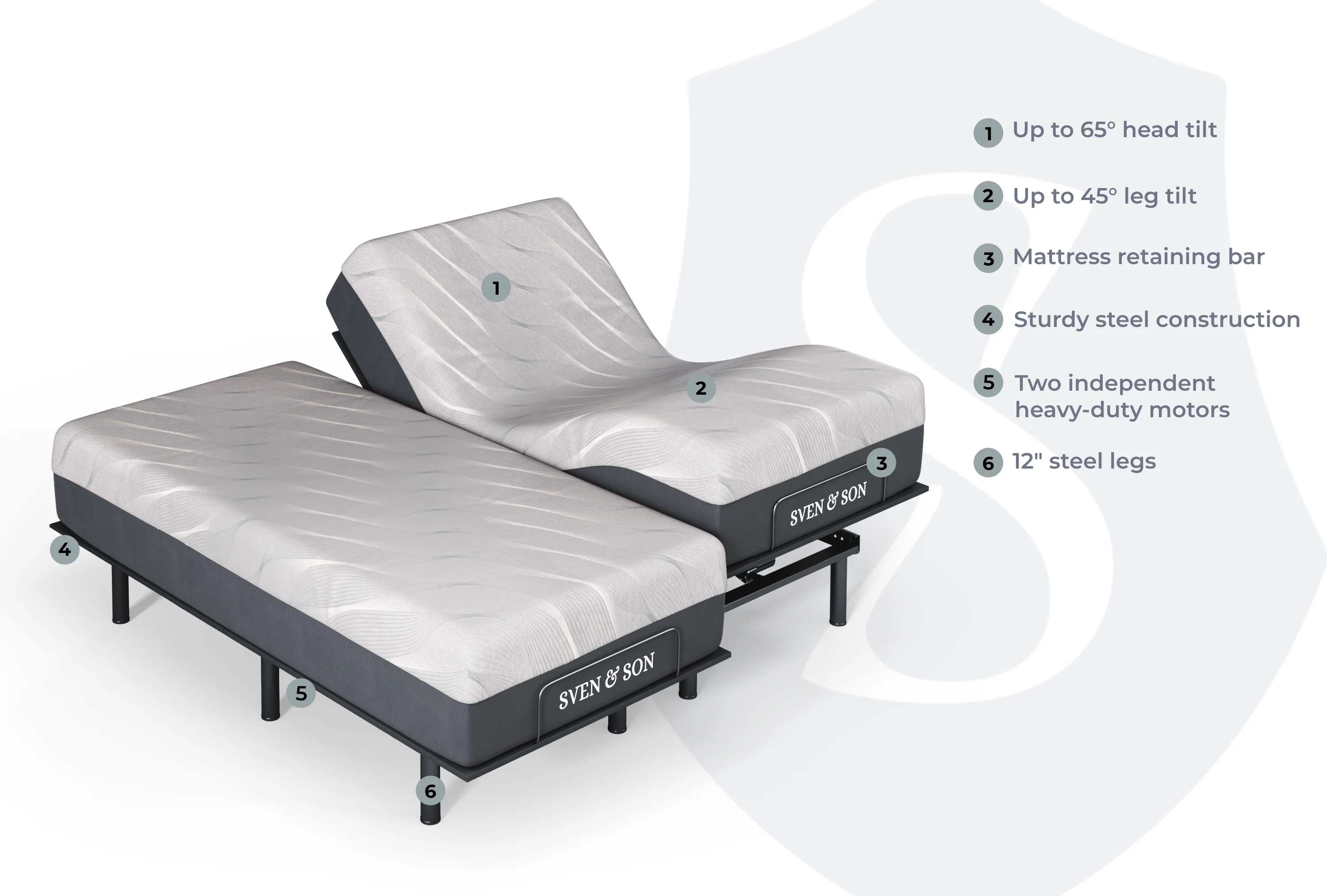 Essential Series Adjustable Bed Frame + Choice of Mattress Bundle - Image 29