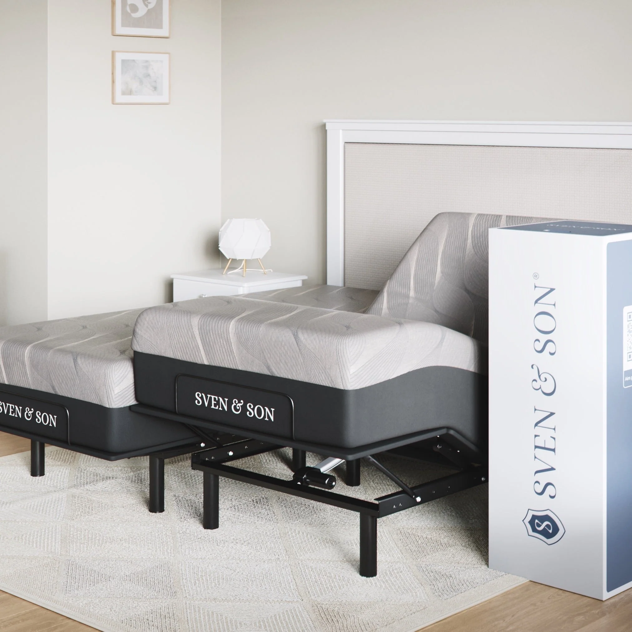 Essential Series Adjustable Bed Frame + Choice of Mattress Bundle - Image 90