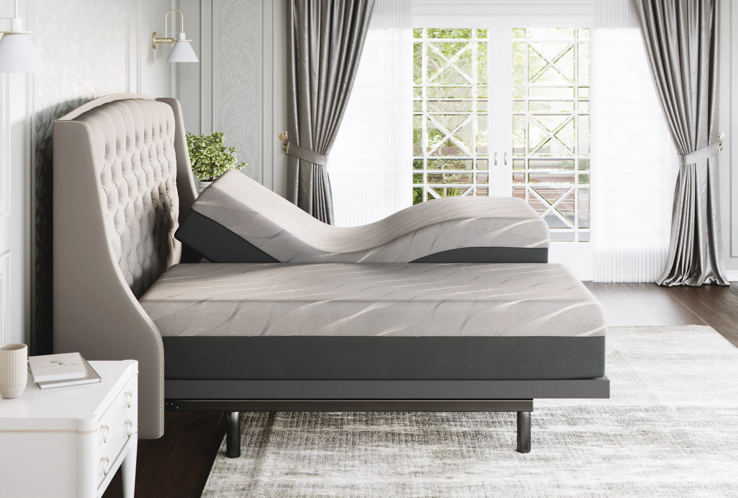 Platinum Series Adjustable Bed Frame + Choice of Mattress Bundle - Image 23
